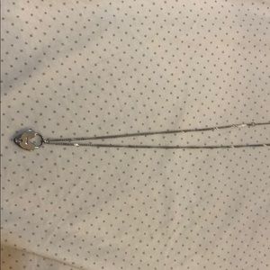 Fossil sterling silver necklace